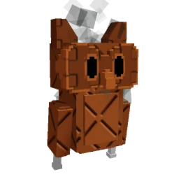 Ikon pet Burung Hantu Panggang Grow a Garden, booster XP untuk tipe tim Grinding XP